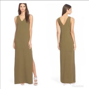 Leith sleeveless maxi dress